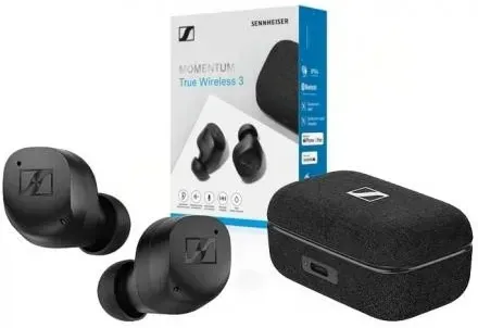 Наушники Sennheiser MOMENTUM True Wireless 3 Black Киев - изображение 1