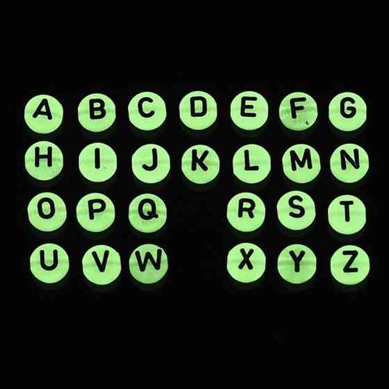 Декоративні намистинки для творчості Літери Dom Busin УТ100024898 в упаковці 170 шт Вінниця