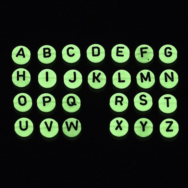 Декоративні намистинки для творчості Літери Dom Busin УТ100024898 в упаковці 170 шт Вінниця - фото 6