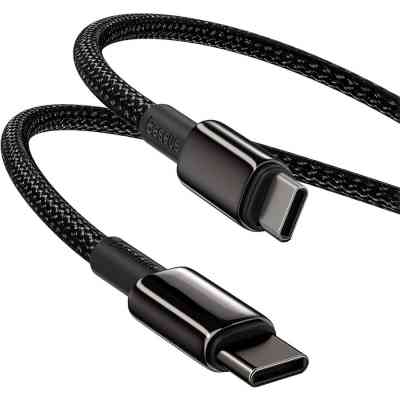 Дата кабель USB-C to USB-C 2.0m 100W black Baseus (CATWJ-A01) Вінниця