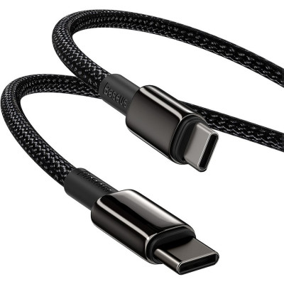 Дата кабель USB-C to USB-C 2.0m 100W black Baseus (CATWJ-A01) Вінниця - фото 3