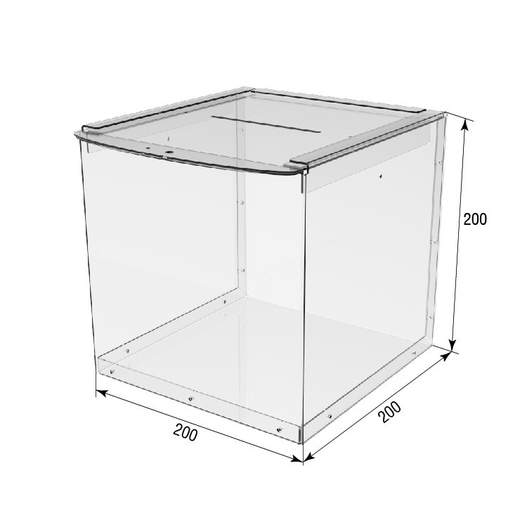 Ящик для пожертвований EKOSTAR 200х200х200 Киев - изображение 3