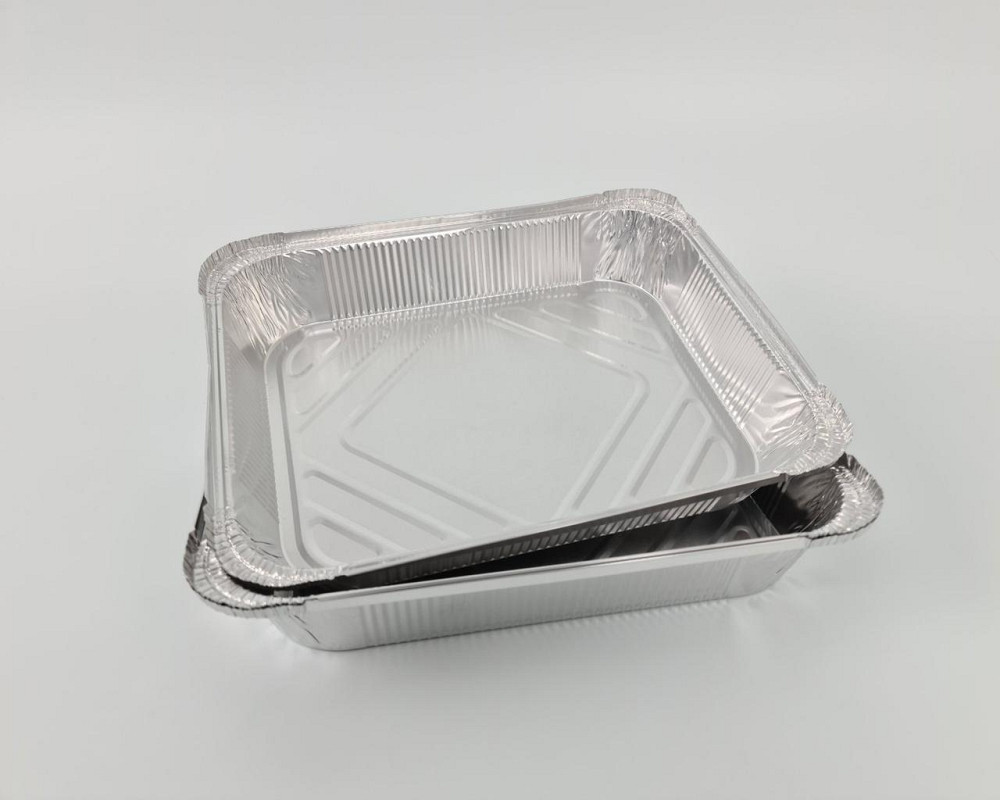 Контейнер из пищевой алюминиевой фольги прямоугольный 3100мл SP98L 50 штук (1 пачка) Харьков - изображение 3