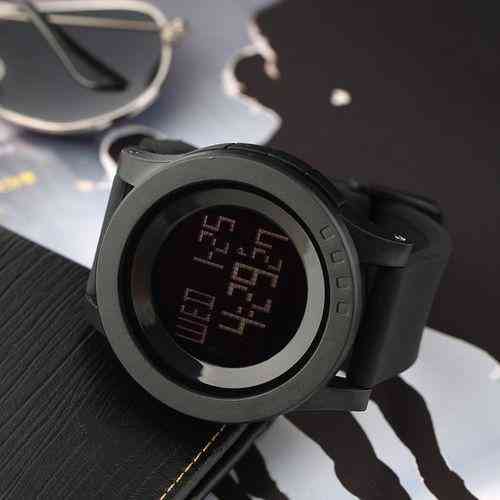 Наручний годинник Skmei 1193 з підсвічуванням Чорний Вінниця