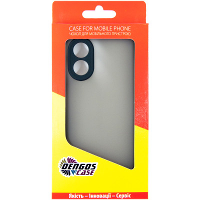 Чохол до мобільного телефона Dengos Matte OPPO A18 (black) (DG-TPU-MATT-135) Вінниця - фото 5