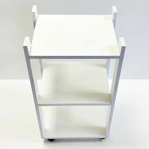 Этажерка для ванной на колёсиках 