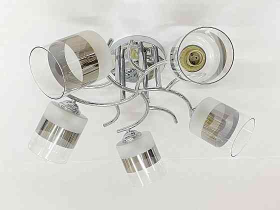 VALESO Стельова Люстра на 5 плафонів VALESO 6978B/5 (Хром) Коломыя