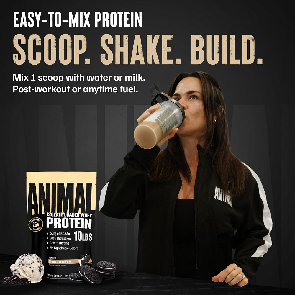 Протеин Universal Nutrition Animal Whey 4500 г, Cookies Cream Луцк - изображение 4