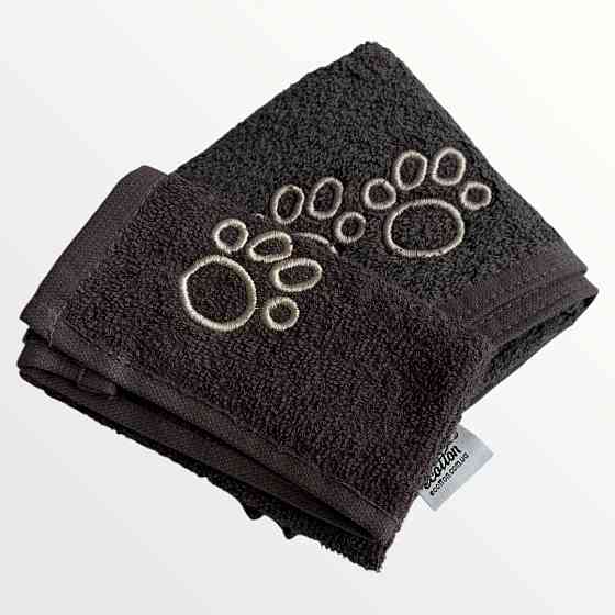 Ecotton Набір махрових рушників для тварин Ecotton Витри мені лапки 2 шт. сірий Коломия