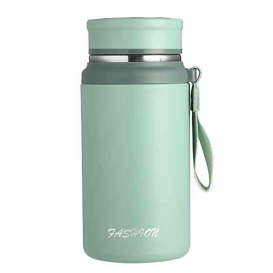 Термос Fashion з датчиком температури 700 мл Оливковий HP-14-20GR Київ