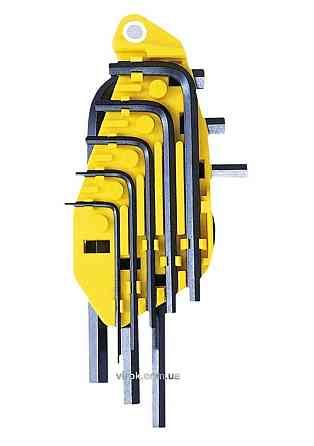 Ключі 6-гранні L-подібні STANLEY : (1/16, 5/64, 3/32, 1/8, 5/32, 3/16, 7/32, 1/4)" Одеса