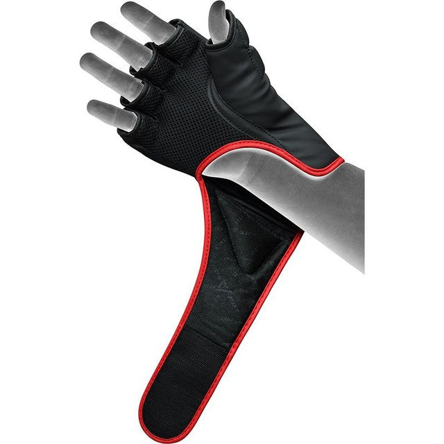 Рукавиці ММА RDX F6 KARA Matte Red L (капа в комплекті) Кам'янське - фото 7
