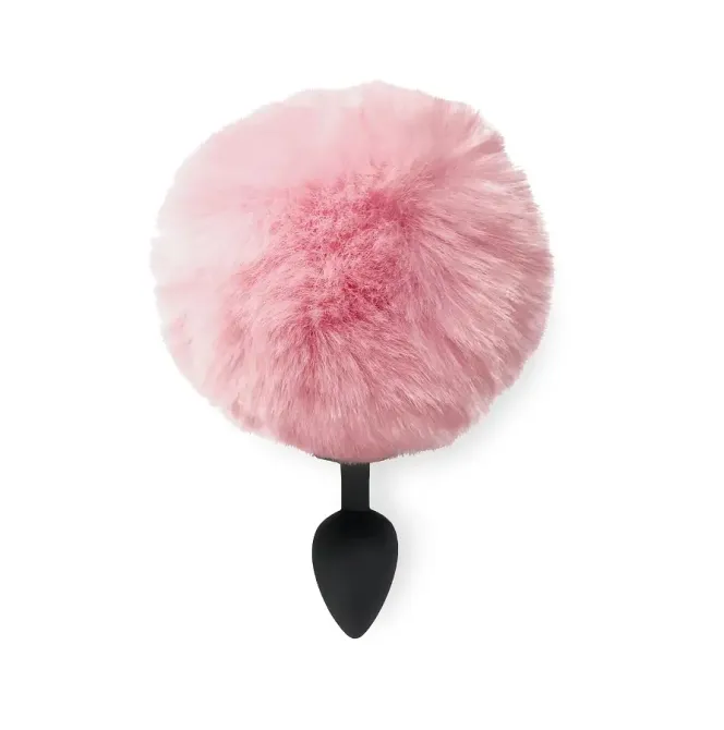 Силиконовая анальная пробка М Art of Sex - Silicone Butt plug Rabbit Tail Pink, диаметр 3,5 см Львов - изображение 2