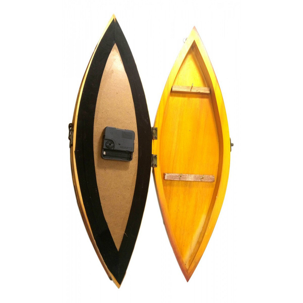 Ключница настенная с часами Лодка Киев - изображение 2