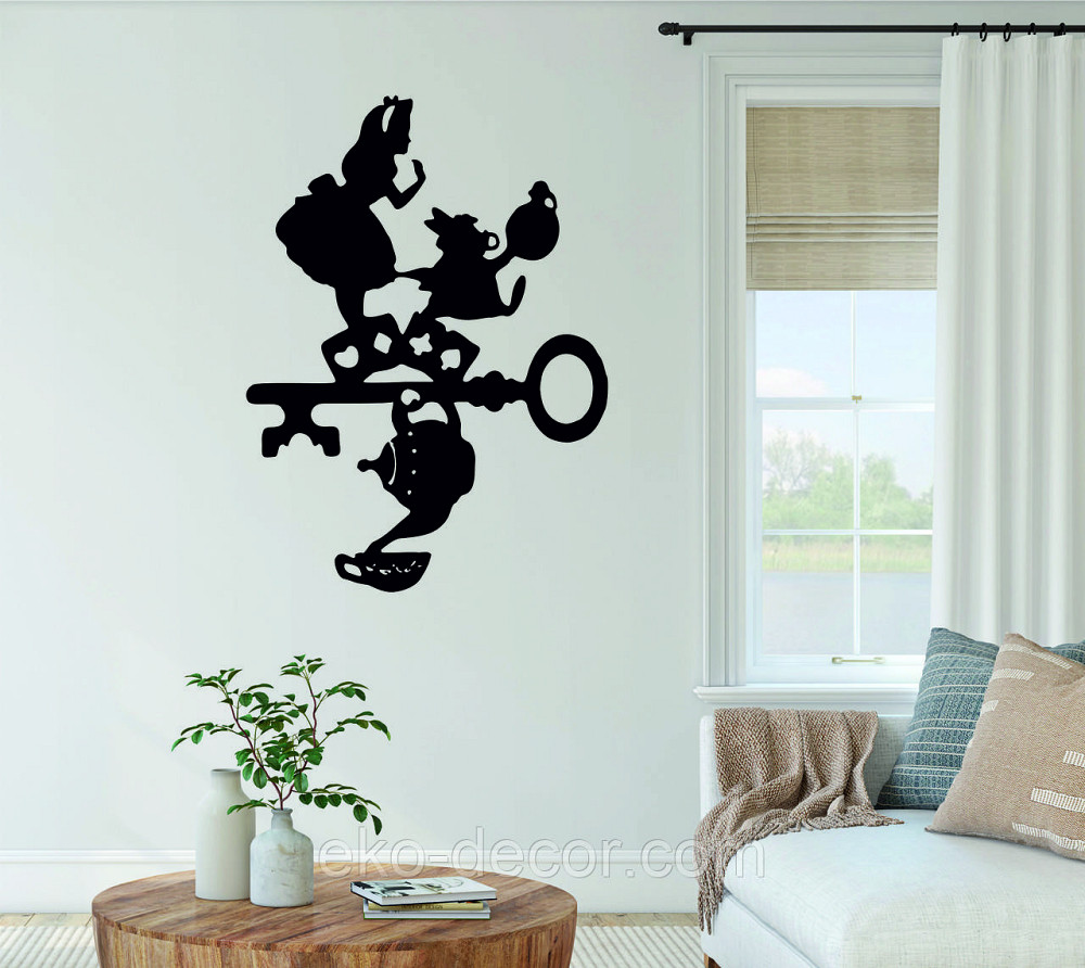 Декоративне настінне Панно «Аліса в країні чудес», Декор на стіну Київ - фото 2