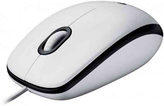 Миша Logitech Mouse M100 White (6853363) Киев