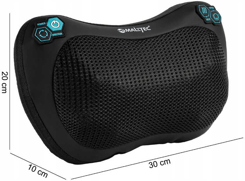 Масажна подушка для шиї, плечей і спини 30Вт MalTec (Польща) Київ - фото 2
