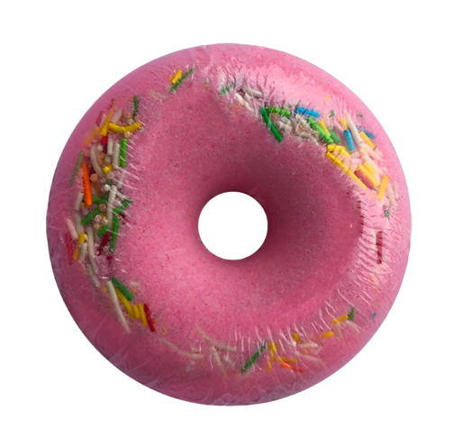 Бомба для ванни 140гр Raspberries & Blueberries Пінний Donut Milky Dream Житомир