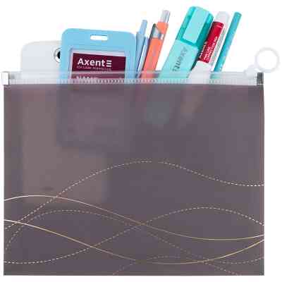 Папка на блискавці Axent zip-lock А5 Waves-4 (1498-43-A) Вінниця