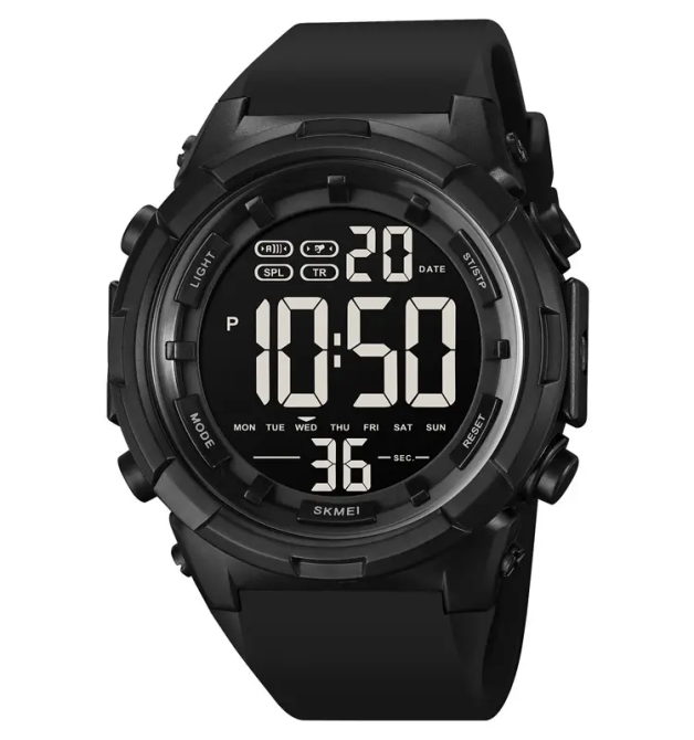Чоловічий наручний годинник Skmei 1845 (Чорний) Вінниця - фото 1
