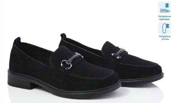 PLPS Туфлі жіночі PLPS KK6-2 чорні (весна-осінь, замша натуральна) (5997) Коломия