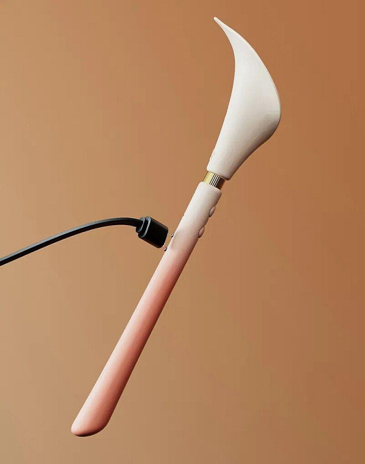 Роскошный вибромассажер Zalo – Calla Blossom Pink, двусторонний, 2 мотора Sex Aura Киев - изображение 10