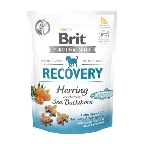 Ласощі Brit Care Functional Snack Recovery Herring д/собак напіввологі д/відновлення оселедець 150 г Київ
