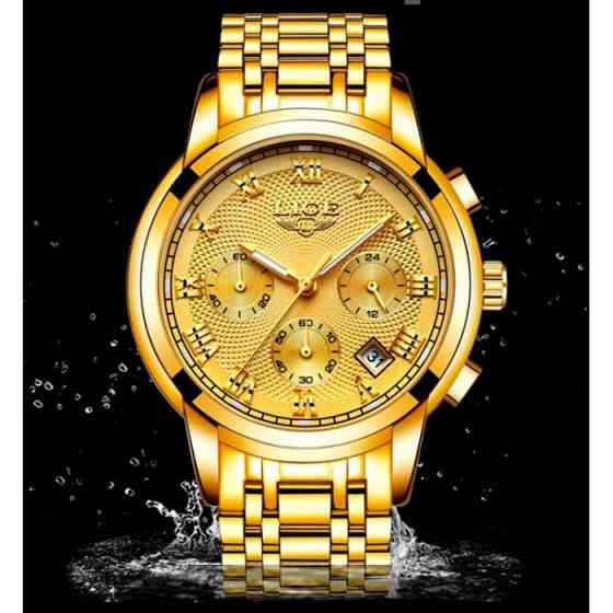 Мужские наручные часы Lige Royal Gold Винница