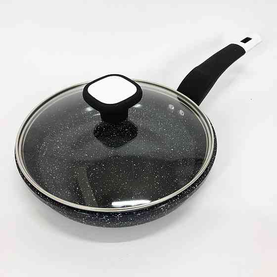 Сковорода зручна на кухню UNIQUE, Надійна сковорода з антипригарним покриттям фірмова NS-66 Івано-Франківськ