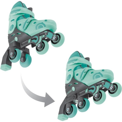 Роликовые коньки Globber 2в1 м'ятно-зелені р.30-33, до 60кг, 5+ (783-206) Винница - изображение 10