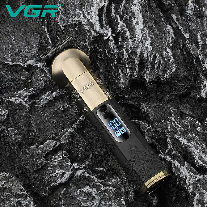 Триммер VGR V-296, 4 насадки, LED display (40) Киев - изображение 6