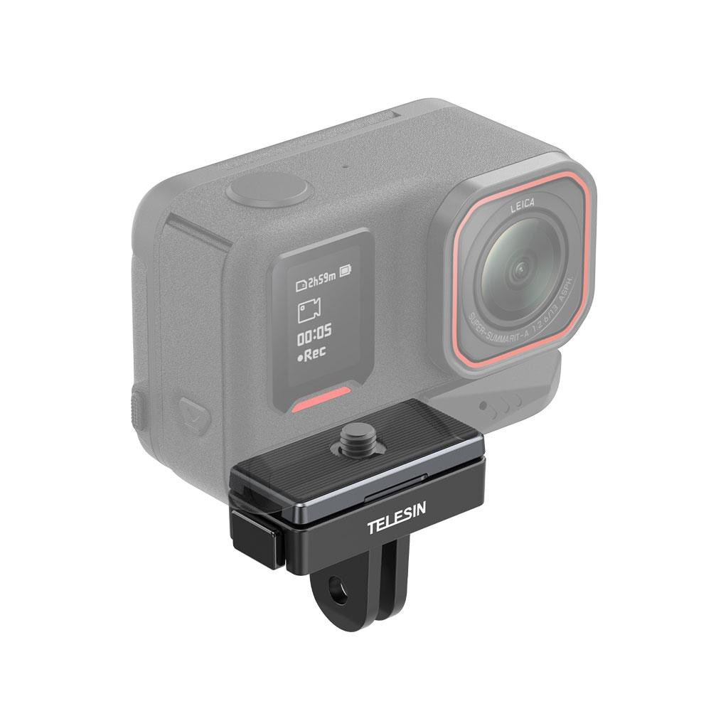 Адаптер резьбы 1/4 Insta360 X5/X4 быстросъемный Ace Pro Telesin S7-JBK-18-TIS Киев - изображение 3