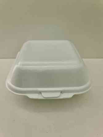Ланчбокс зі спіненого полістиролу з кришкою (150*152*60) білий HP-6 (250 шт) Харків