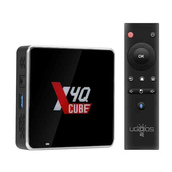 Смарт ТВ приставка Ugoos X4Q Cube 2/16 Гб Smart TV Box Android 11 Андроїд ТВ бокс Київ
