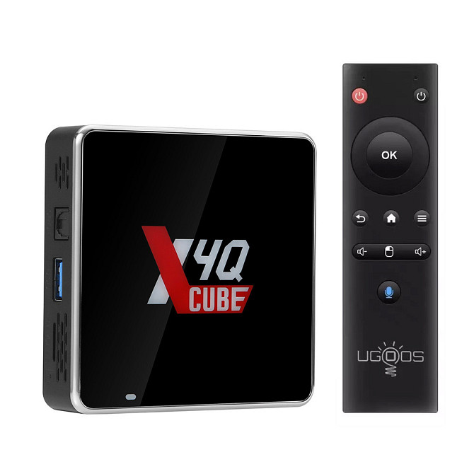 Смарт ТВ приставка Ugoos X4Q Cube 2/16 Гб Smart TV Box Android 11 Андроїд ТВ бокс Київ - фото 2