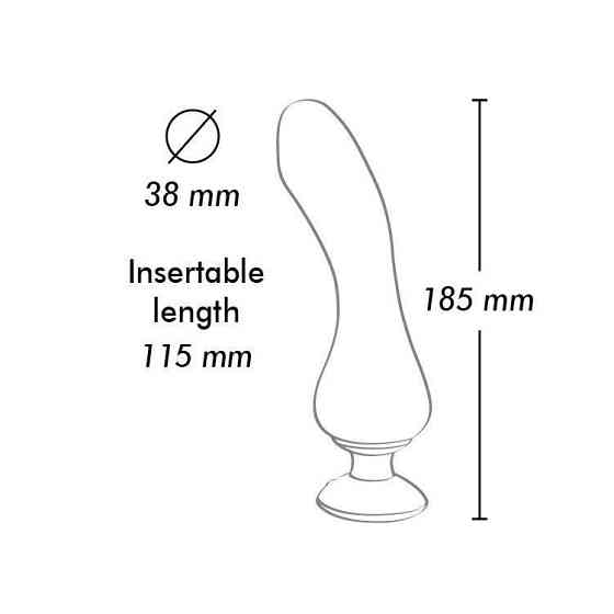 Вибратор для точки G Shunga Sanya Black, гибкий ствол Sex Aura Киев