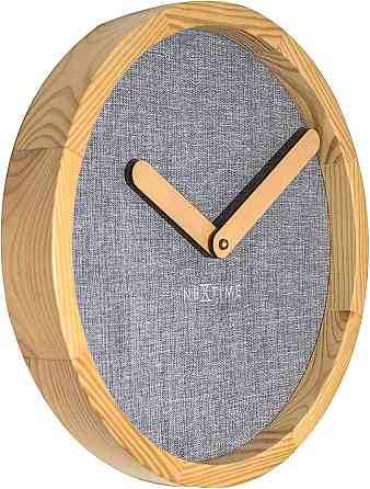 Часы настенные NeXtime Calm Grey (диаметр 30 см) Серый Винница