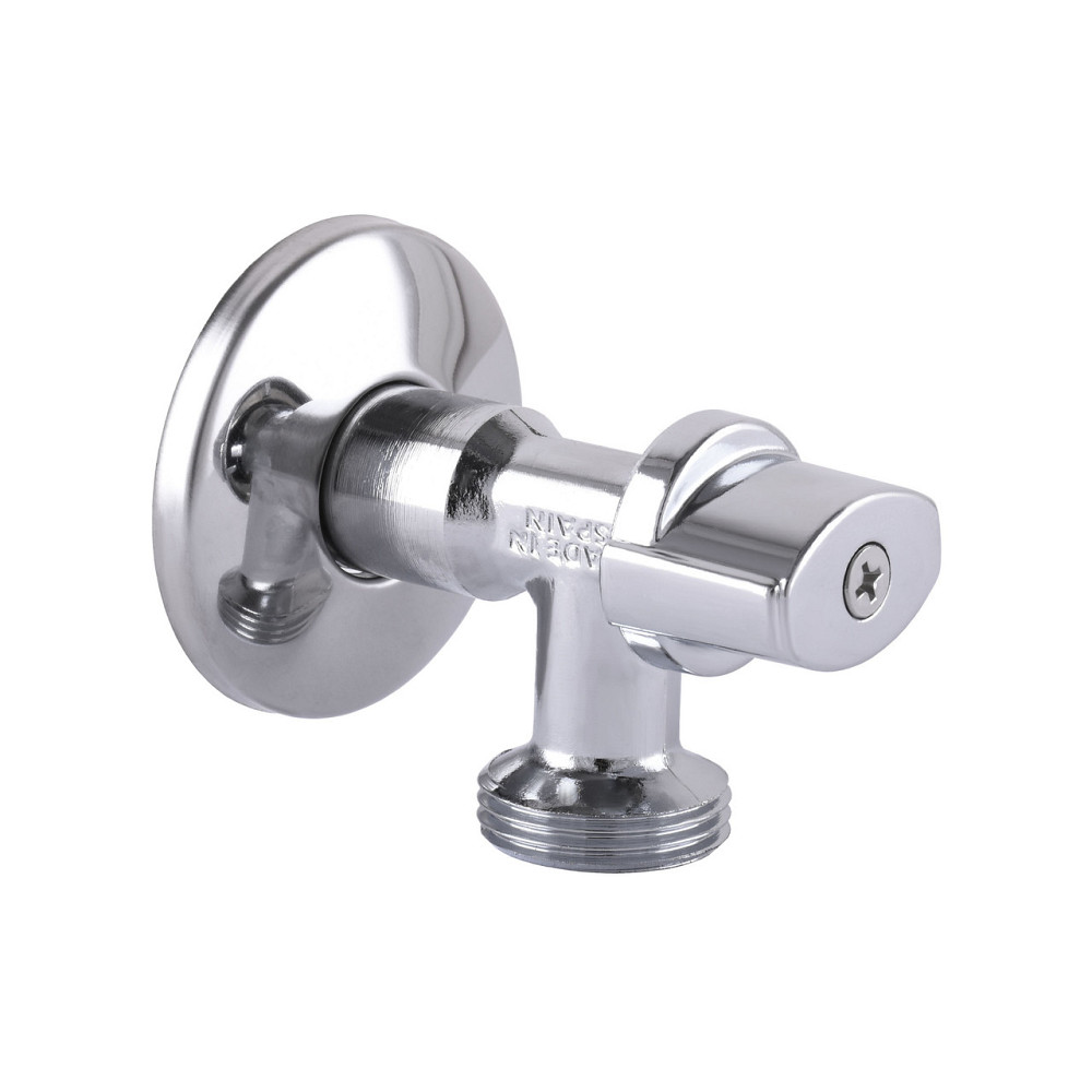 Кран шаровый угловой ARCO 1/2″х 3/4″ 728MN металлическая ручка L85MAC (000023455) Киев - изображение 1