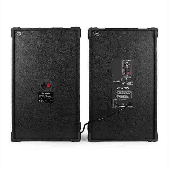 SPA800 Active PA Box Set 20 см 600 Вт USB-SD-MP3 20 см (8") (Німеччина, читати опис) Рівне