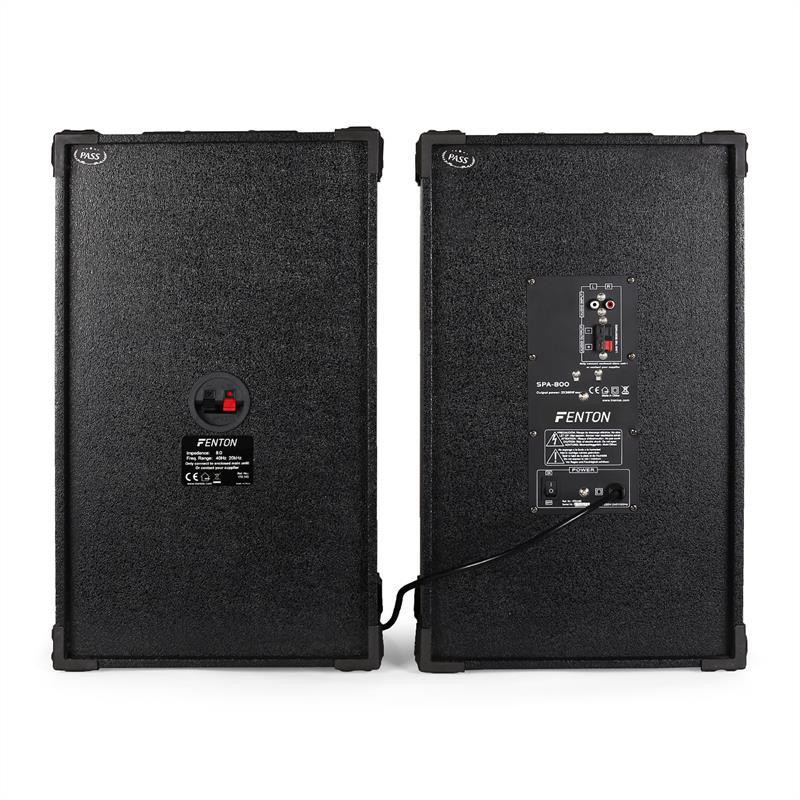 SPA800 Active PA Box Set 20см 600Вт USB-SD-MP3 20см (8