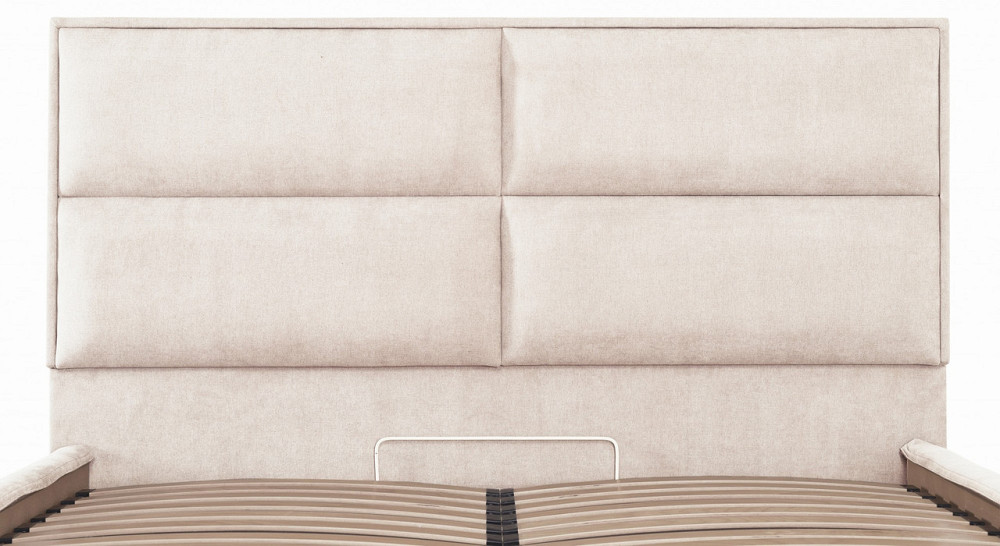 Кровать Двуспальная Sheffield Standart 160 х 190 см Мисти Milk Бежевый Днепр - изображение 9