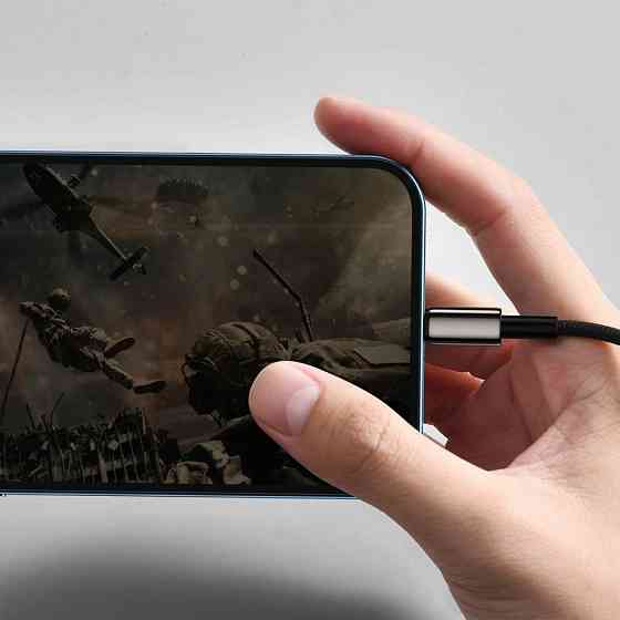 Кабель Baseus Tungsten Gold One-for-three Fast Charging Data 3-in-1 Micro USB+Lightning+Type-Cм 3.5 Львів