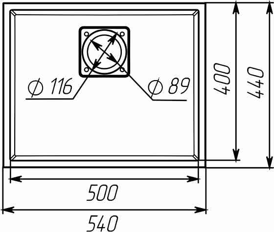 VALESO Кухонна гранітна мийка 5444 AMELI VALESO сафарі Коломыя