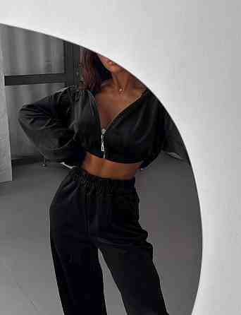 Женский плюшевый прогулочный костюм двойка: кофта и штаны турецкий велюр Одесса