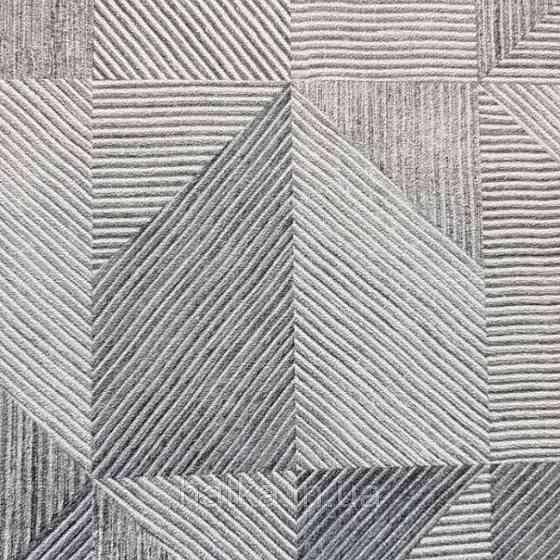 Обои виниловые на флизелиновой основе Decoprint BLOOMING BL22772 геометрия квадраты ромбы серый Киев