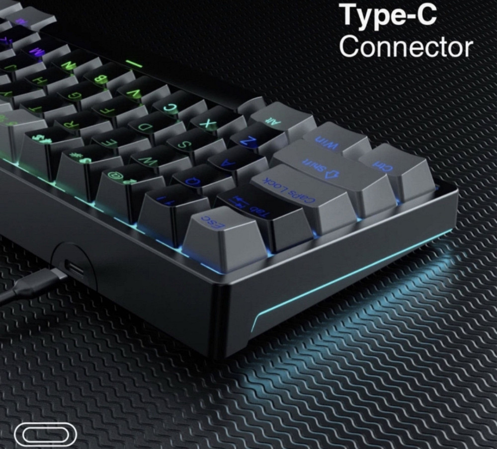 НОВЫЕ Механические Клавиатуры AULA F3261 RGB (red switch) HOT SWAP. Харьков - изображение 1