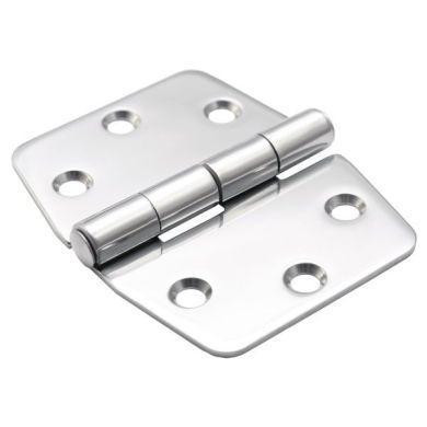 Петля 74×74 мм товщина 2 мм нержавіюча сталь Київ - фото 1