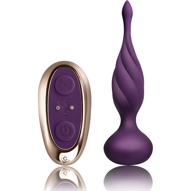 Анальна вібропробка Rocks Off Petite Sensations – Discover Purple Sex Aura Київ - фото 1