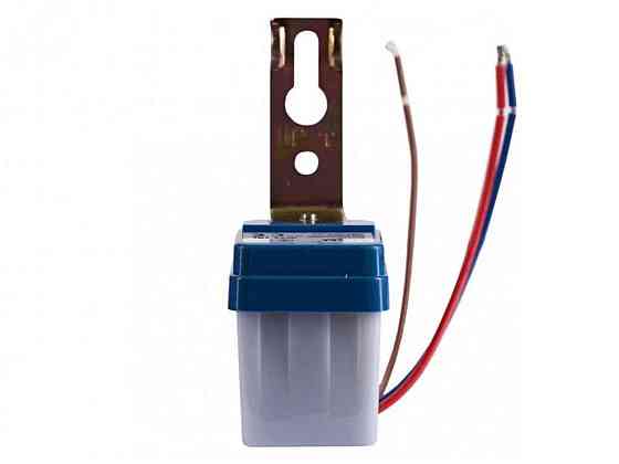 Датчик світла 6А IP44, 5-15 LUX (LS-01W) ТМ LUXEL Solmir Київ
