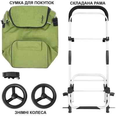 Сумка-візок ShoppingCruiser Allround Green (650070) (930787) Вінниця